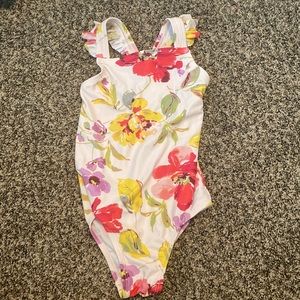 4t floral gap swim suit